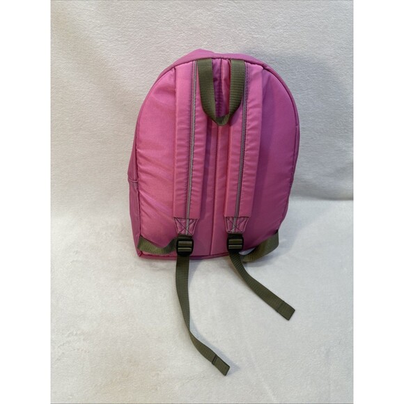 L.L.Bean Kids Backpack Small Pink Reflective Multi Pocket 15”x11” Bag *Emilee - Picture 2 of 8